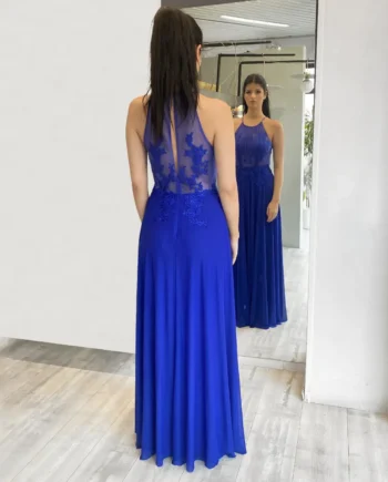 Sologioie - Abito con corpetto ricamato