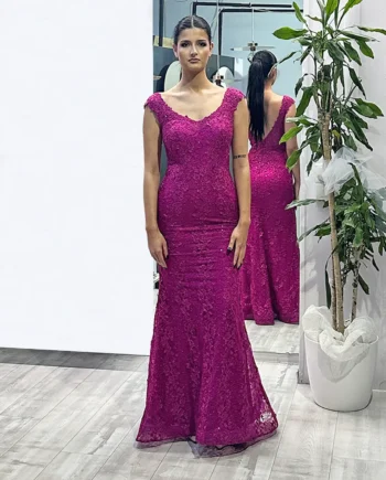 Sologioie - Abito lungo in pizzo