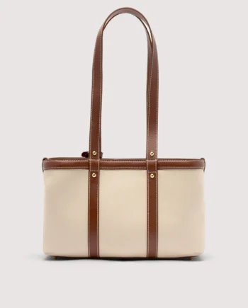 Trussardi - Elba small canvas shopper bag