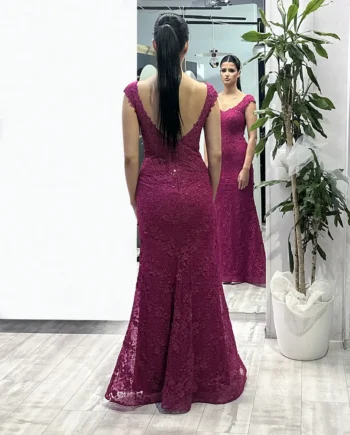 Sologioie - Abito lungo in pizzo