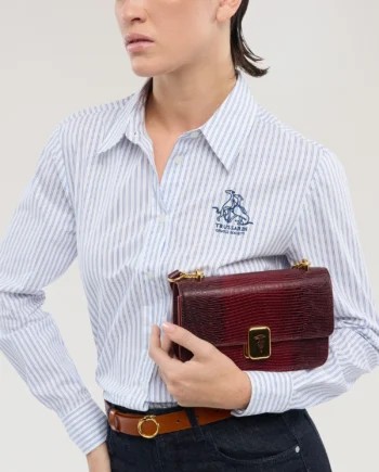 Trussardi - Borsa a tracolla Cameo small in pelle